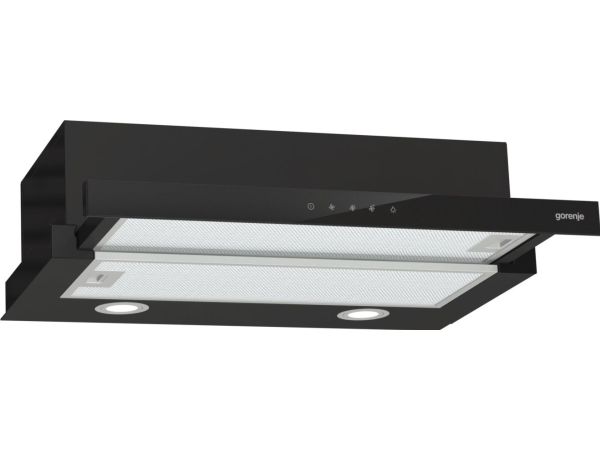 Gorenje TH64E3BG, 350 m³/t, Aftræk/Recirkulerende, E, A, B, 67 dB