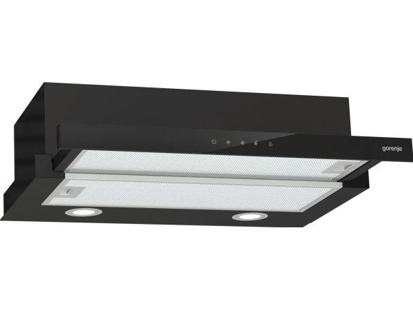Gorenje TH64E3BG, 350 m³/t, Aftræk/Recirkulerende, E, A, B, 67 dB