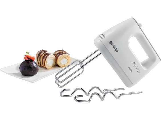 Gorenje M420CW Mixer, Hand, Power 450 W, 5 speeds, White