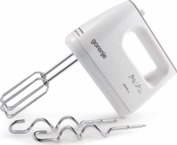 Gorenje M420CW Mixer, Hand, Power 450 W, 5 speeds, White