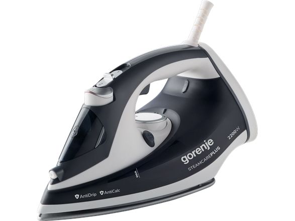 Gorenje SIH2200DGT, Tør & dampstrygejern, 2,5 m, 90 g/min, Sort, Hvid, 30 g/min, 0,28 L billede 4
