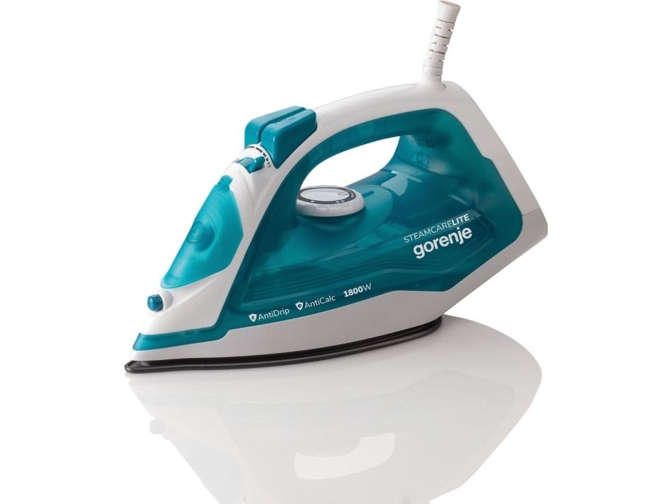 Gorenje SIH1800TQC, Dampstrygejern, Keramisk strygesål, 1,9 m, 80 g/min, Blå, 25 g/min billede 2