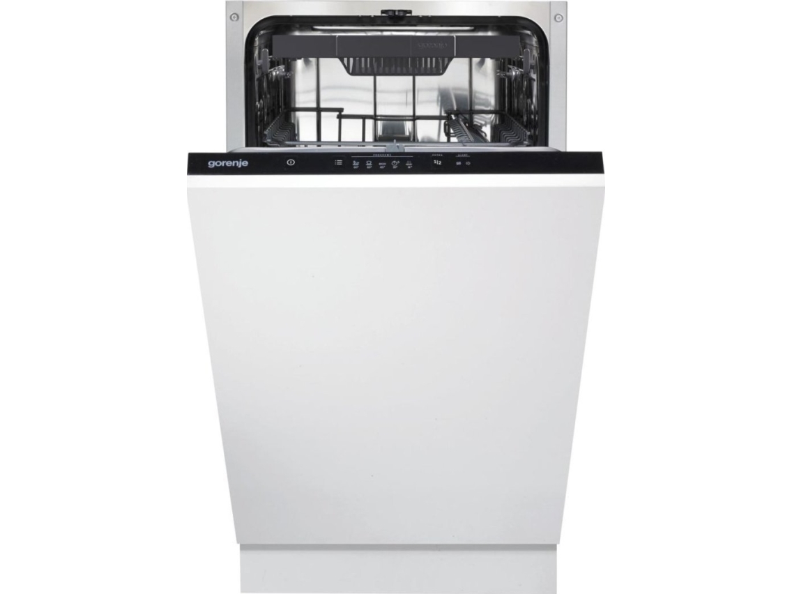 Gorenje GV520E11 indbygningsopvaskemaskine – 12 kuverter, energieffektiv, sølv