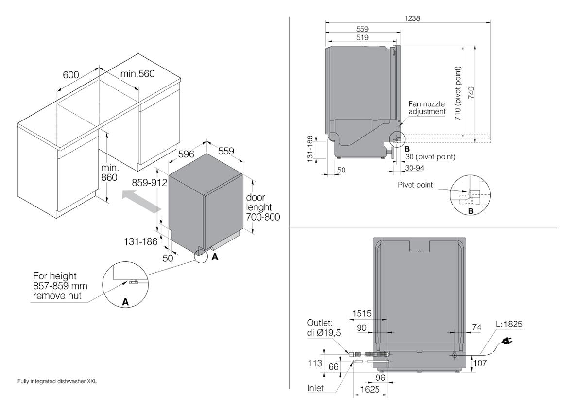 Asko DFI444BXXL/1 Integrerbar billede 5