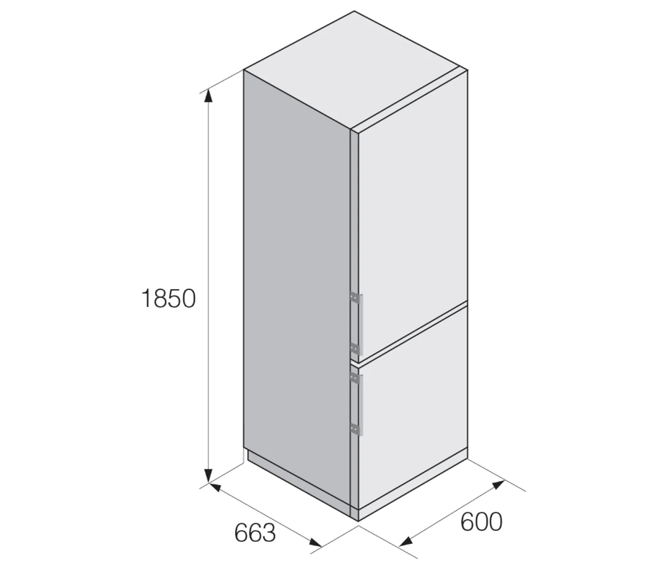 Asko RFN23841W billede 5
