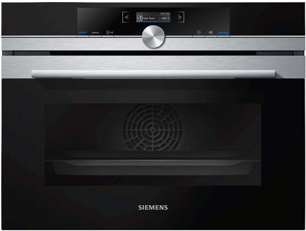 Gorenje Essential BOS6737E13X - Ovn - med dampfunktion - til indbygning - niche - bredde: 56 cm - dybde: 55 cm - højde: 59 cm - med selv-rengøring - Klasse A - rustfrit stål