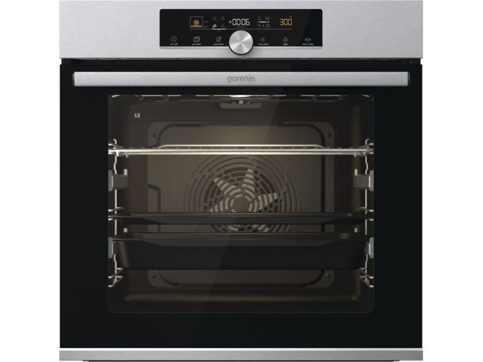 Gorenje BOS6747A01X, Stor, Elektrisk ovn, 77 L, 3500 W, 77 L, 300 °C