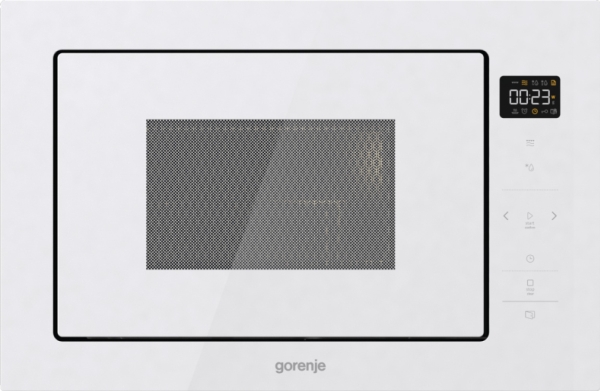 Gorenje BM251SG2WG, Indbygget, Grill mikroovn, 25 L, 900 W, Indbygget skærm, LED