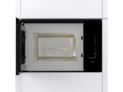 Gorenje BMI251SG3BG - Mikrobølgeovn med grill - til indbygning - 25 liter - 900 W - sort billede 4