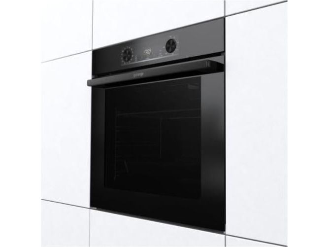 Gorenje Essential BO6737E02BG - Ovn - til indbygning - niche - bredde: 56 cm - dybde: 55 cm - højde: 59 cm - med selv-rengøring - Klasse A - sort billede 4