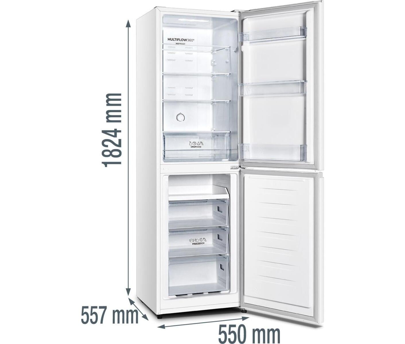 Gorenje NRK418ECW4 Køle-fryseskab billede 3