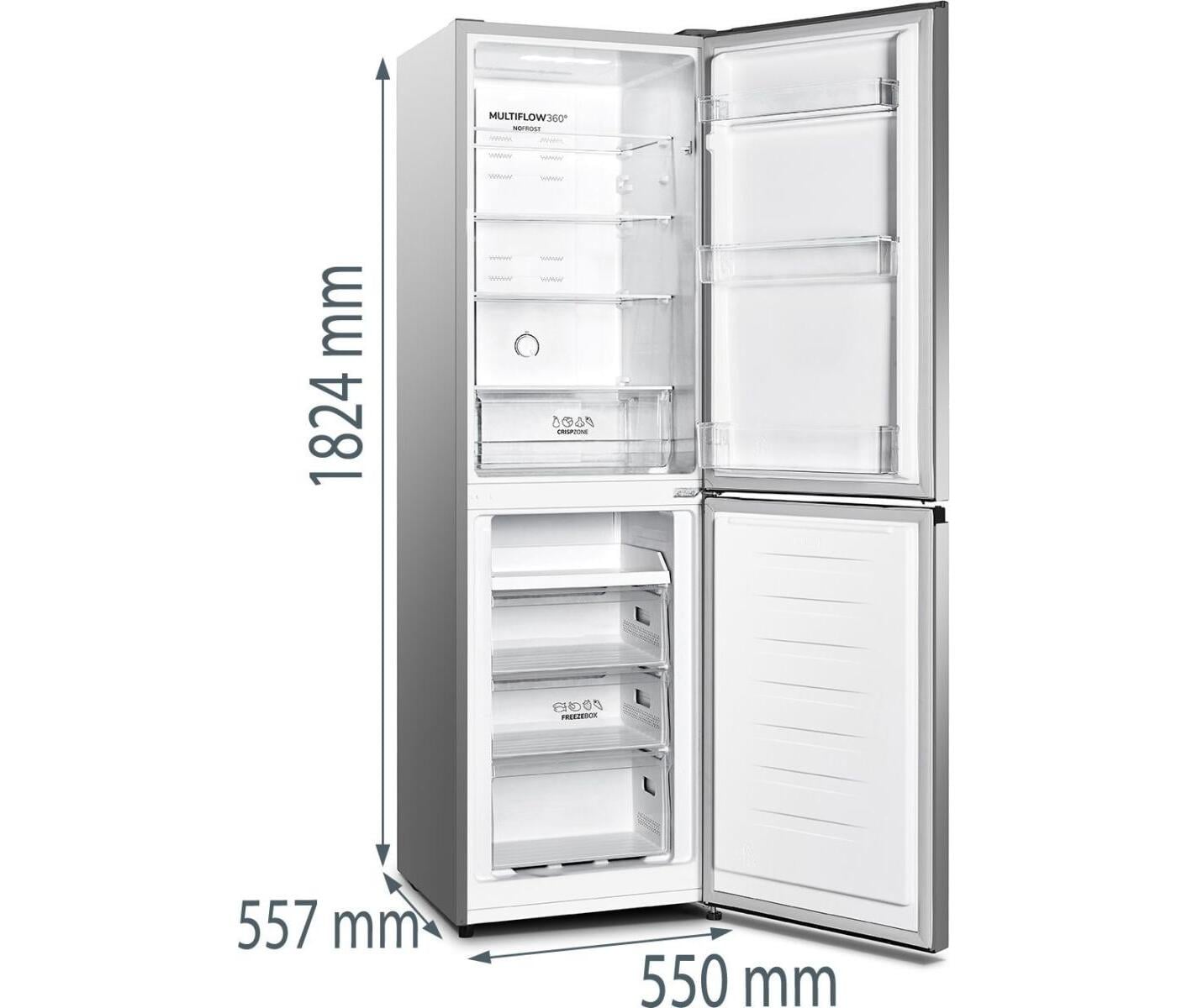 Gorenje NRK418ECS4 Køle-fryseskab billede 4