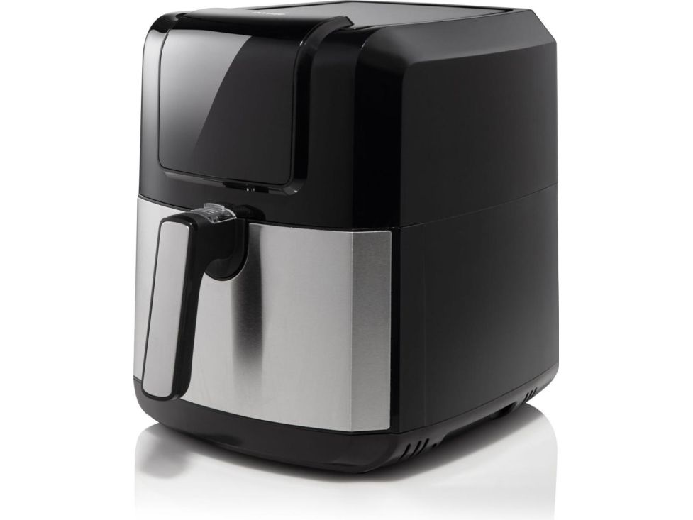 Gorenje AF1700DB, Varmluftsteger, 5 L, 80 °C, 200 °C, Enkelt, Sort, Metallic