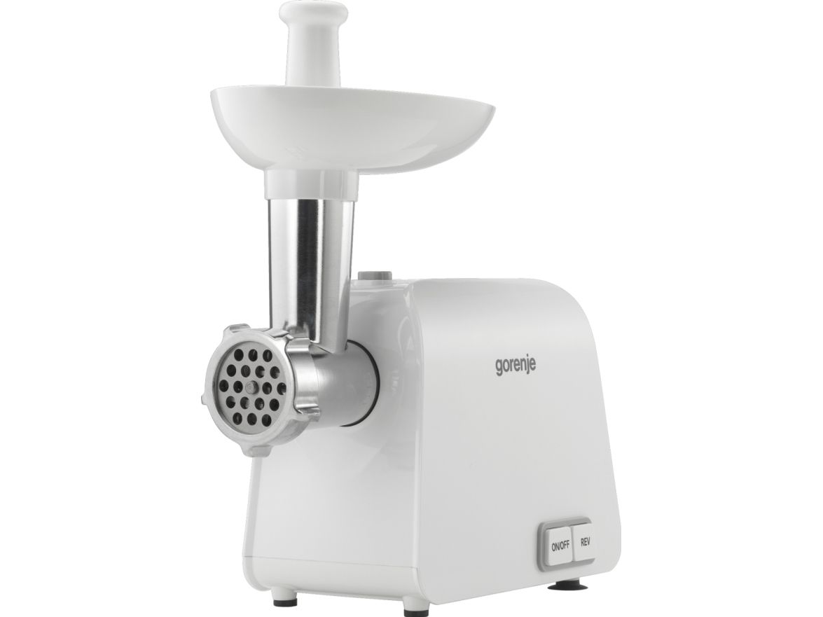 Gorenje MG1602W, 1600 W, Hvid, 4 mm, 8 mm, 1,9 kg/min, 1,1 m, 250 W
