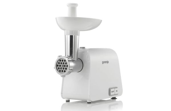 Gorenje MG1602W, 1600 W, Hvid, 4 mm, 8 mm, 1,9 kg/min, 1,1 m, 250 W