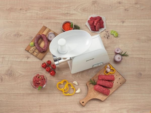 Gorenje MG1602W, 1600 W, Hvid, 4 mm, 8 mm, 1,9 kg/min, 1,1 m, 250 W