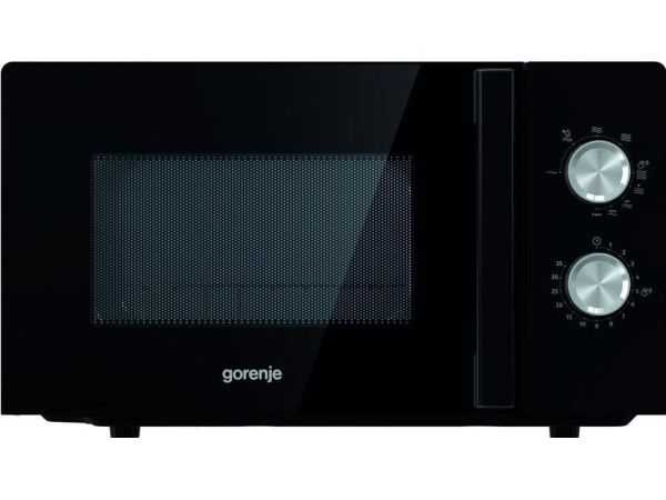 Gorenje MO20E2BH - Mikrobølgeovn med grill - 20 liter - 800 W - sort