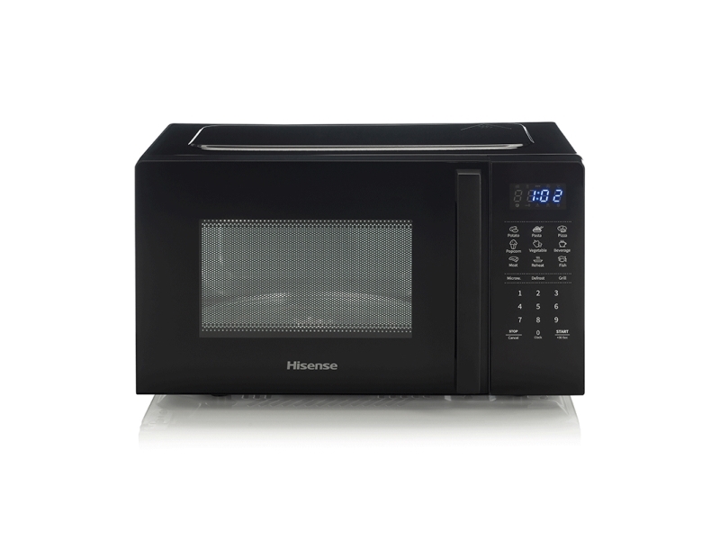 Hisense H20MOBS4HG, Bordplade, Grill mikroovn, 20 L, 700 W, Indbygget skærm, LED