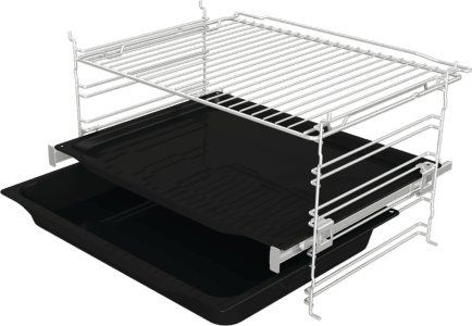 Gorenje BOS67372CLB, Stor, Elektrisk ovn, 77 L, 3500 W, 77 L, 300 °C
