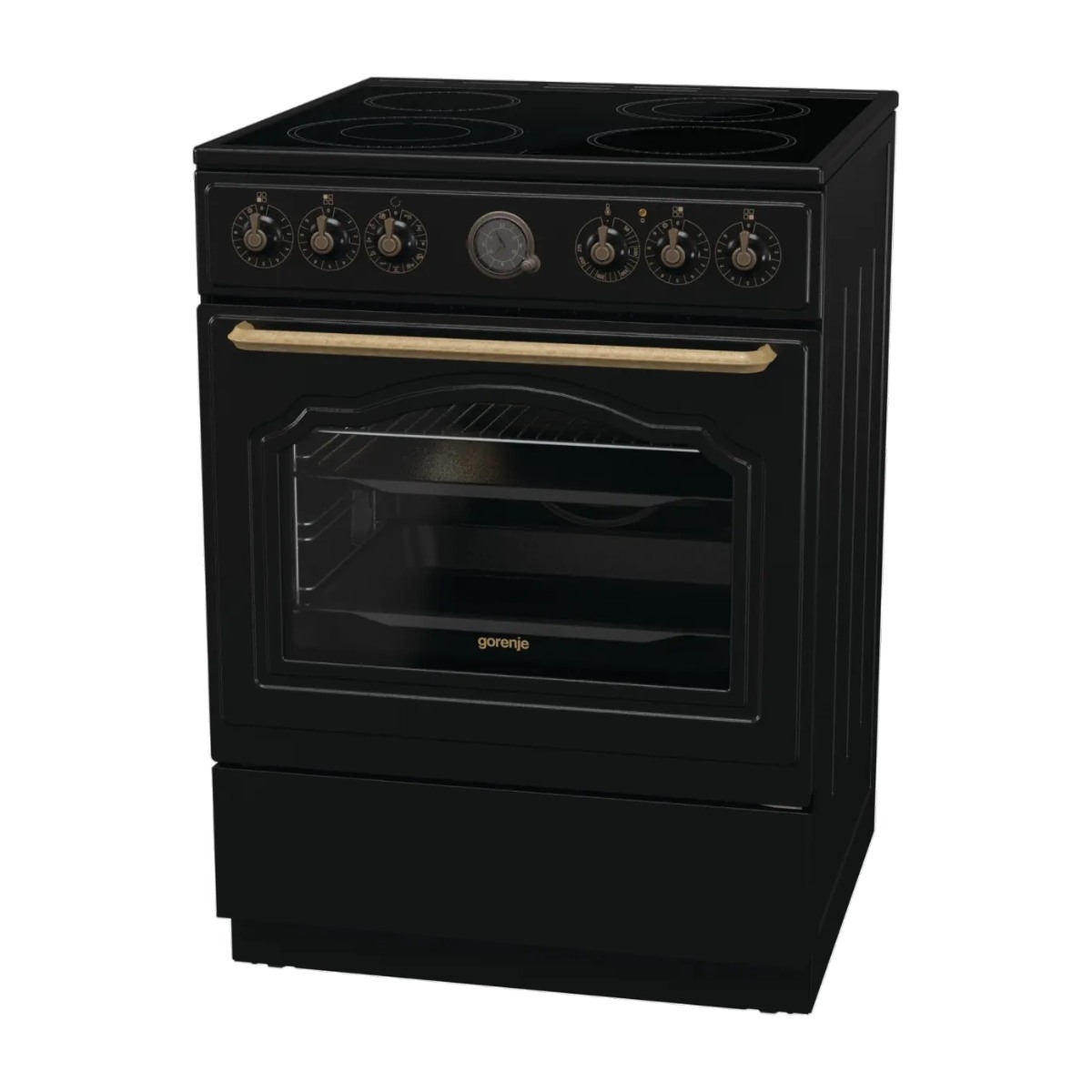 Gorenje GECS6B70CLB Glaskeramisk komfur
