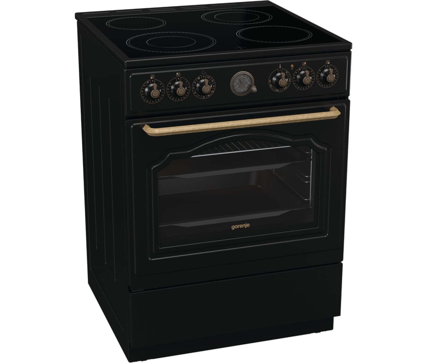 Gorenje GECS6B70CLB Glaskeramisk komfur
