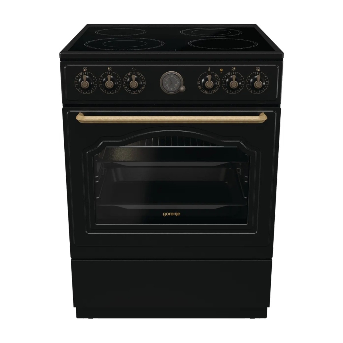 Gorenje GECS6B70CLB Glaskeramisk komfur