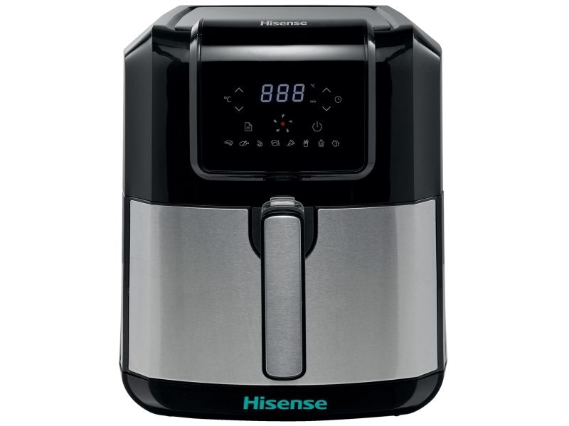 Hisense H06AFBS1S3, Varmluftsteger, 5 L, 80 °C, 200 °C, Enkelt, Sort
