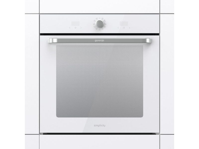 Gorenje BOS6737SYW, Stor, Elektrisk ovn, 77 L, 77 L, 300 °C, Indbygget