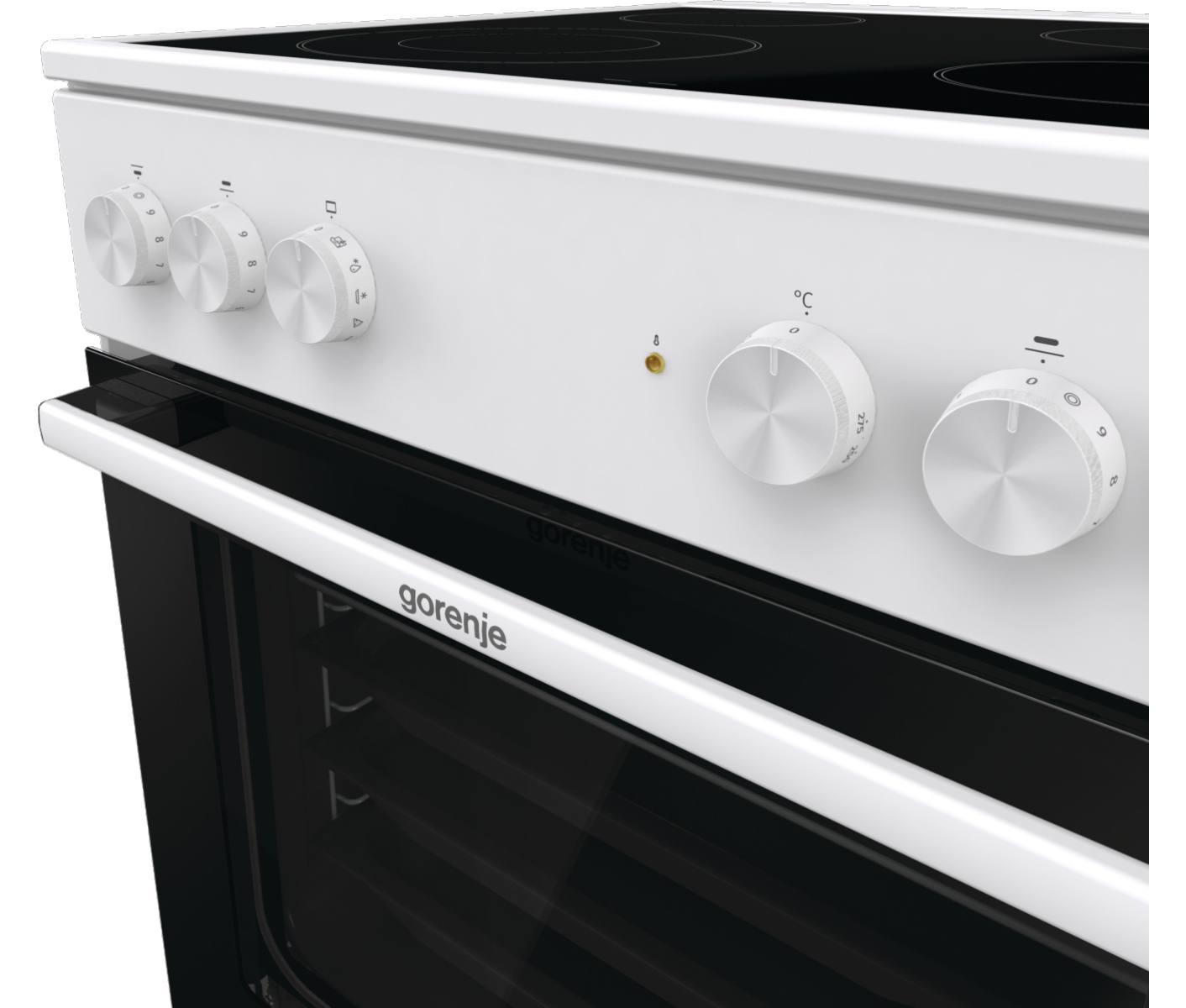 Gorenje GEC6A63WC Keramisk Komfur billede 7