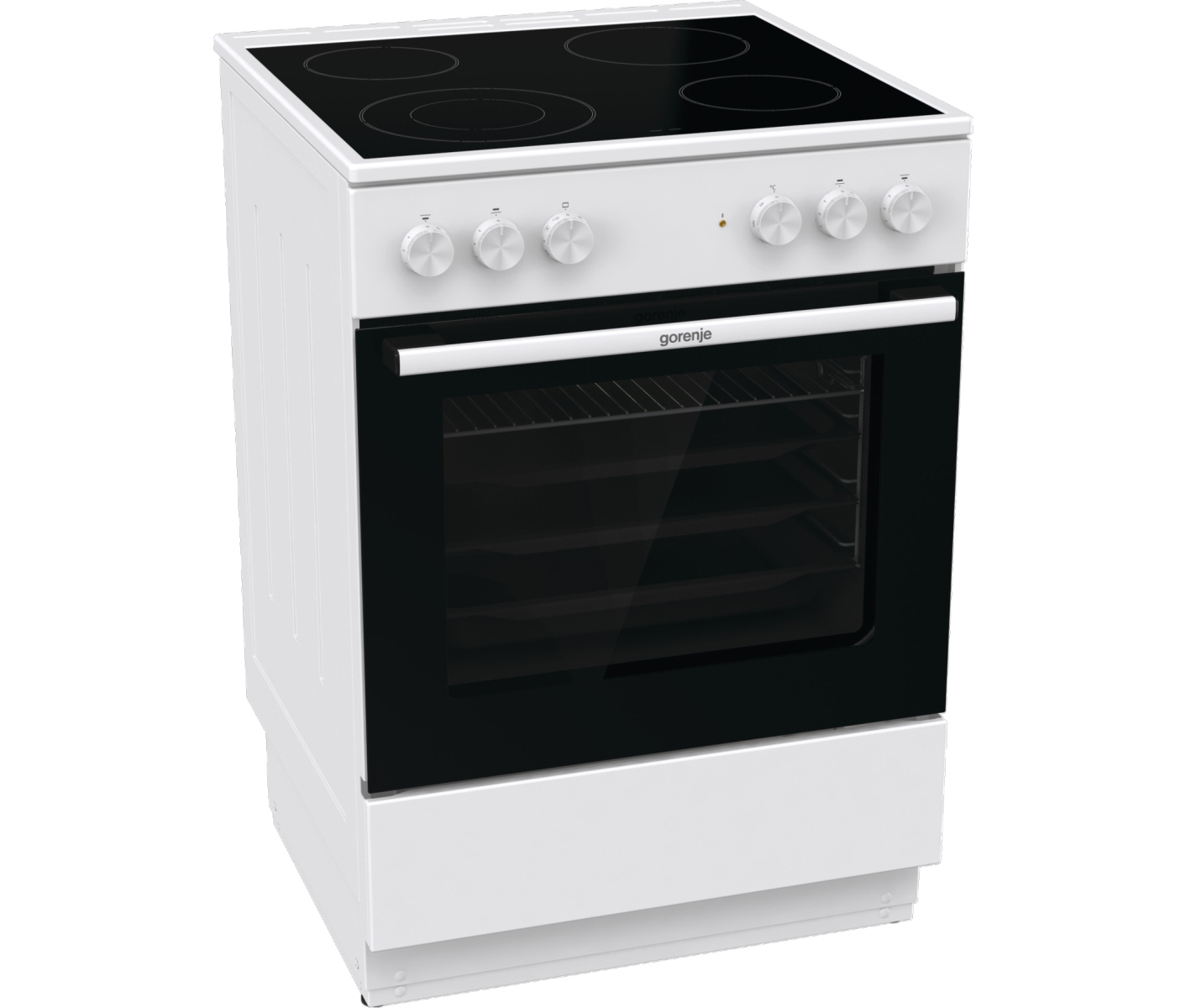 Gorenje GEC6A63WC Keramisk Komfur billede 2
