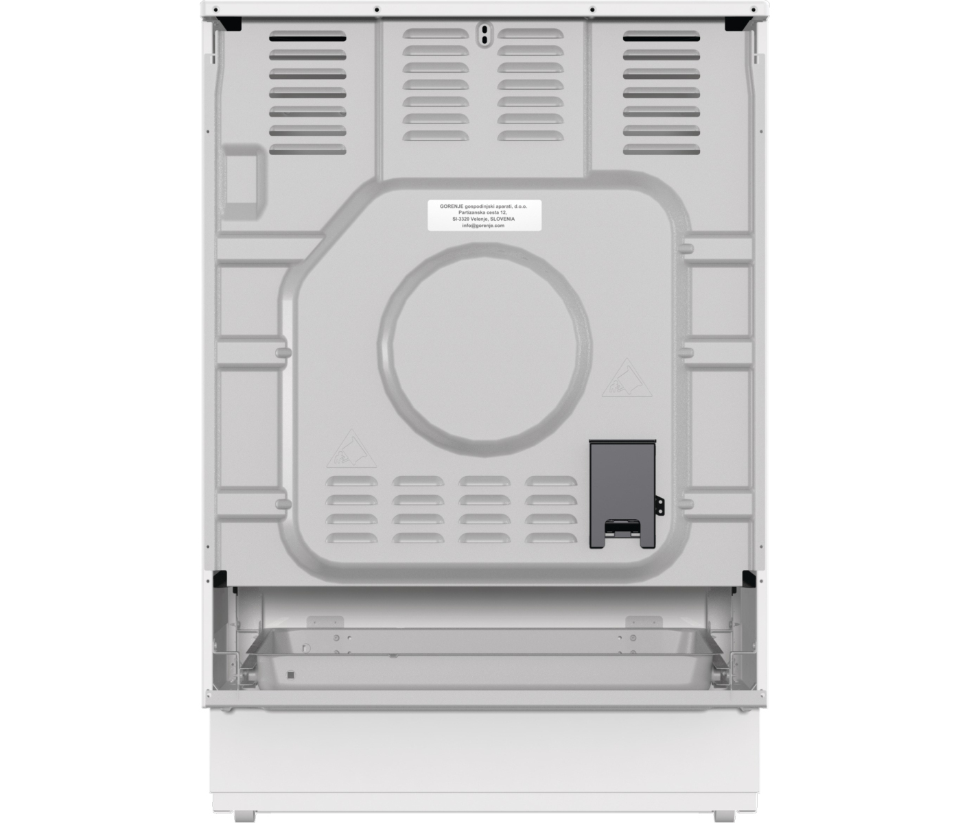 Gorenje GEC6A63WC Keramisk Komfur billede 5