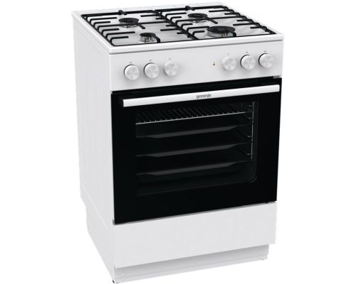 Gorenje GK6A60WH Gaskomfur med el ovn billede 1