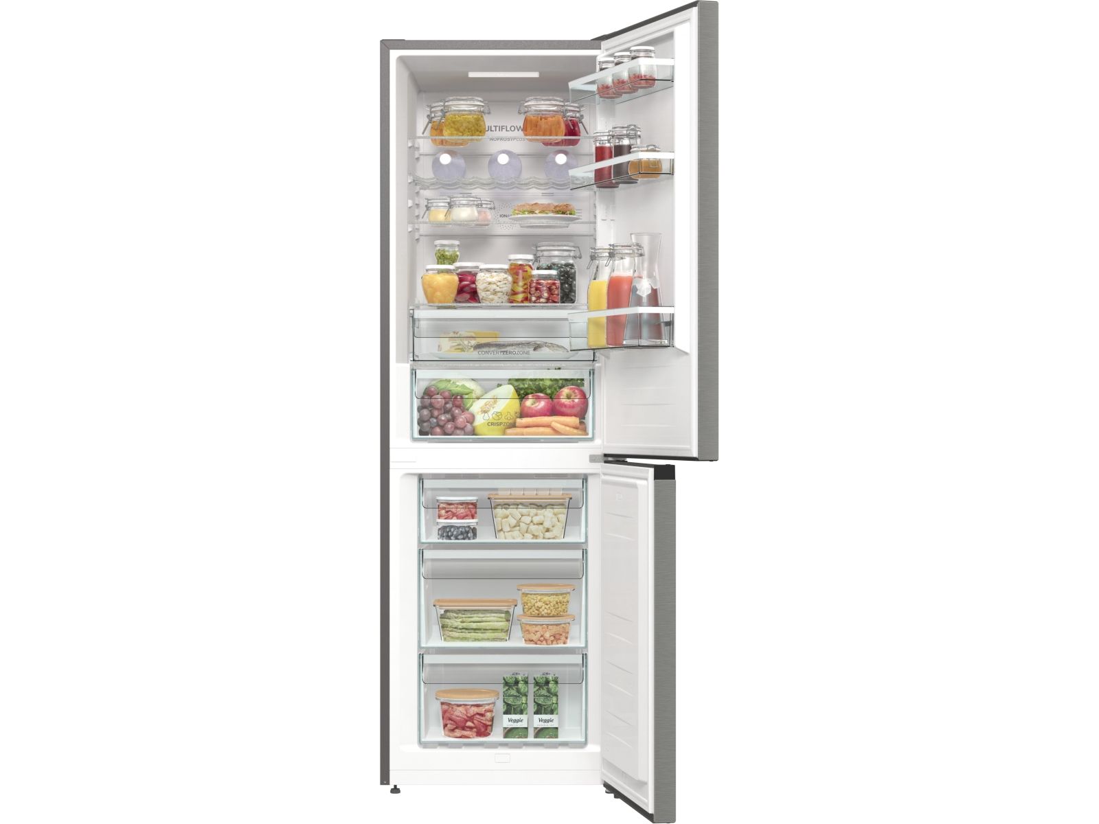 Gorenje HZF3668SED NRK61CA2XL4Z RL_ADVL, 326 L, SN-T, 13 kg/24t, C, Frisk zone, aflukke, Rustfrit stål