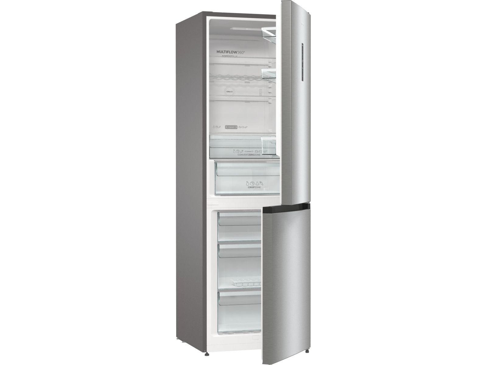 Gorenje HZF3668SED NRK61CA2XL4Z RL_ADVL, 326 L, SN-T, 13 kg/24t, C, Frisk zone, aflukke, Rustfrit stål
