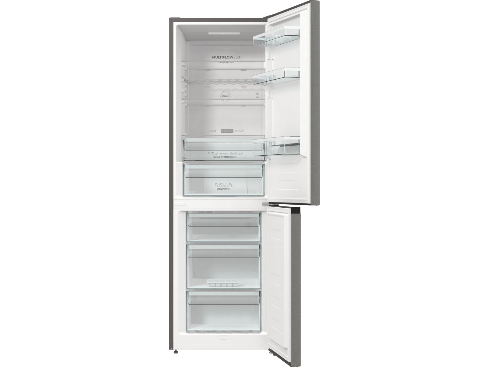 Gorenje HZF3668SED NRK61CA2XL4Z RL_ADVL, 326 L, SN-T, 13 kg/24t, C, Frisk zone, aflukke, Rustfrit stål