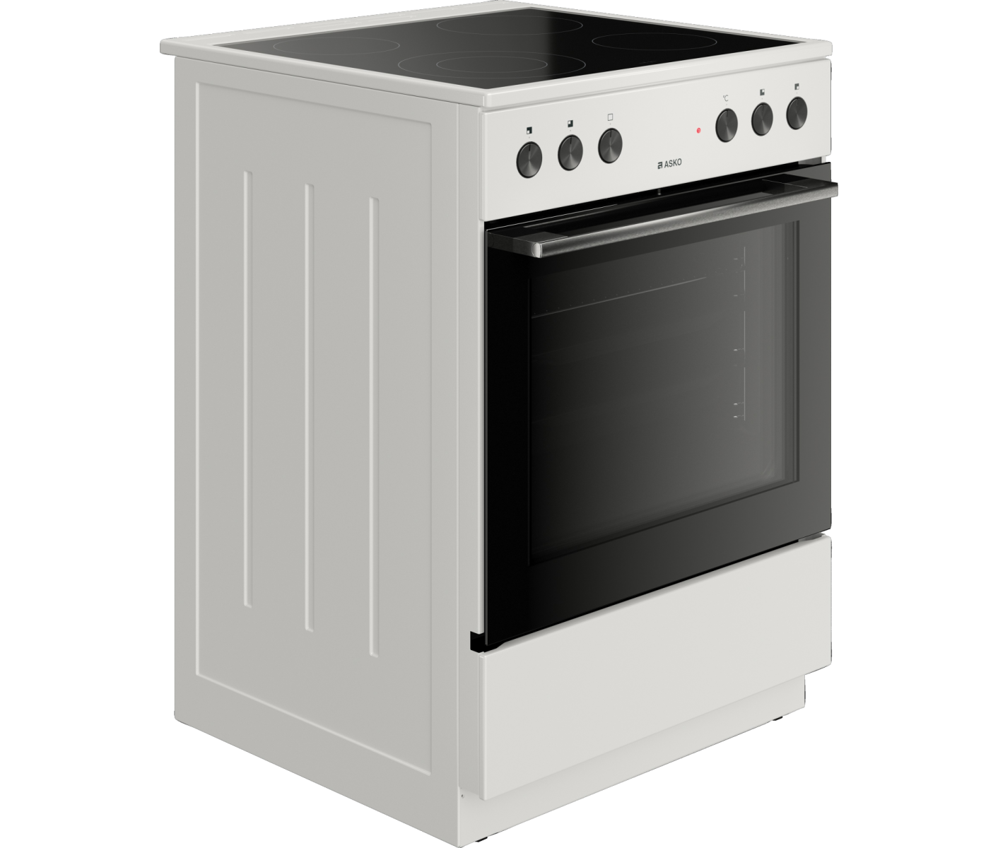 Asko CC364111W1 Keramisk Komfur