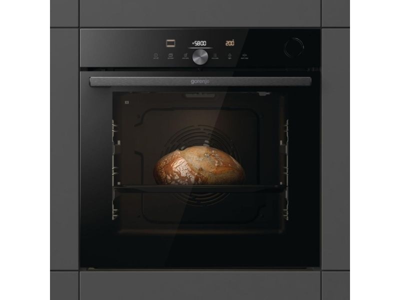 Gorenje G600 Elektrisk ovn BPSA6747DGWI RAL9005, Stor, Elektrisk ovn, 77 L, 3500 W, 77 L, 2300 W billede 3