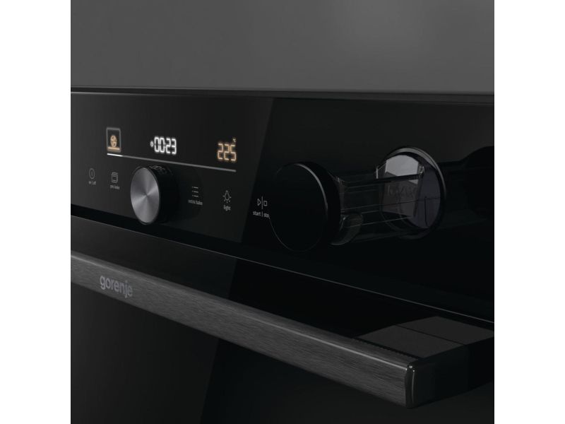 Gorenje G600 Elektrisk ovn BPSA6747DGWI RAL9005, Stor, Elektrisk ovn, 77 L, 3500 W, 77 L, 2300 W billede 4