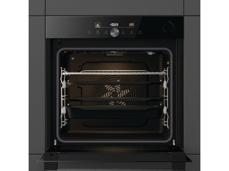 Gorenje G600 Elektrisk ovn BPSA6747DGWI RAL9005, Stor, Elektrisk ovn, 77 L, 3500 W, 77 L, 2300 W billede 2
