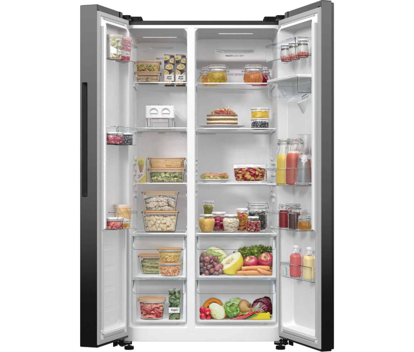 Gorenje NRR9185EABXLWD Amerikanerkøleskab billede 4
