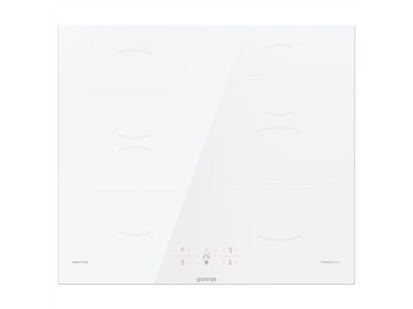 Gorenje G400 GI6401WSC - Induktions kogeplade - 4 plader - Niche - bredde: 56 cm - dybde: 49 cm - rammeløs - hvid