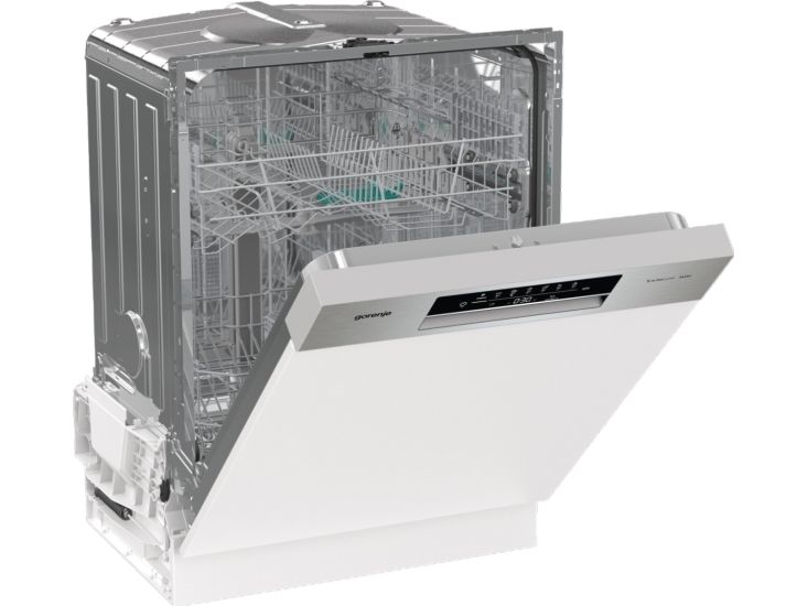 Gorenje 3838782723186 - Opvaskemaskine - Sort, Rustfrit stål