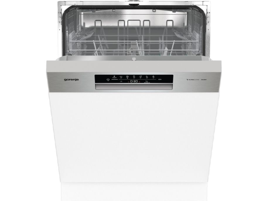 Gorenje 3838782723186 - Opvaskemaskine - Sort, Rustfrit stål