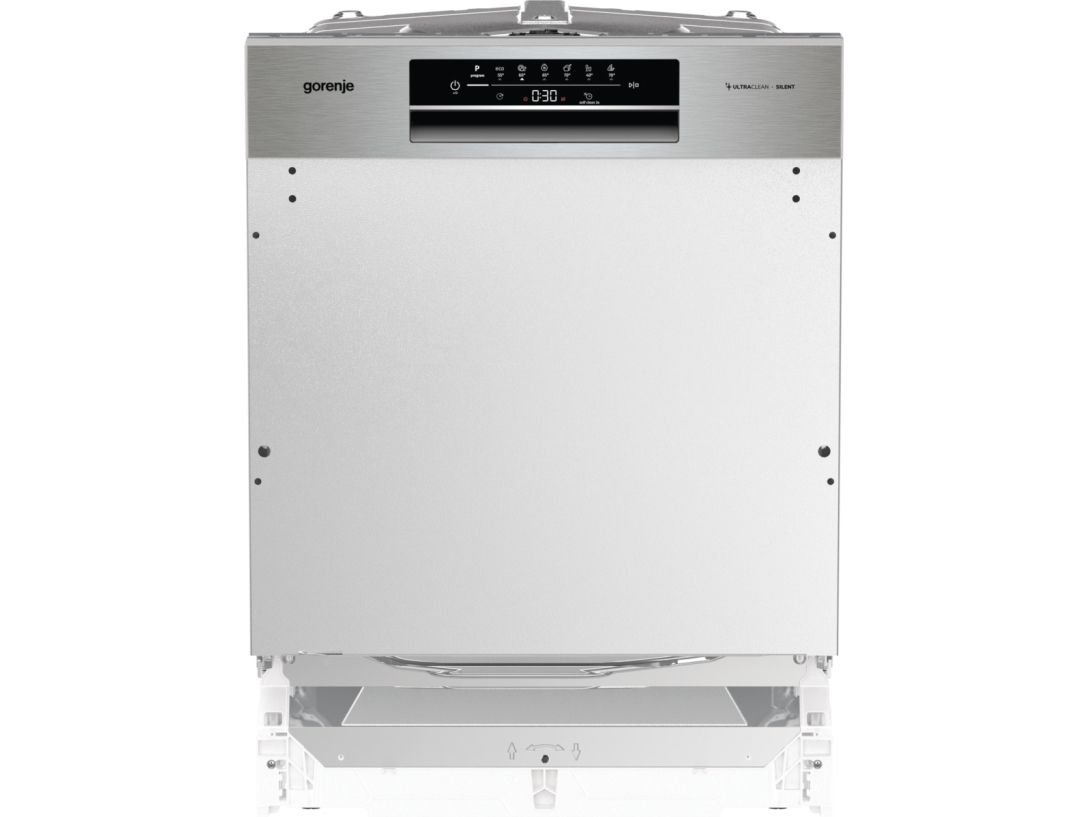 Gorenje 3838782723186 - Opvaskemaskine - Sort, Rustfrit stål