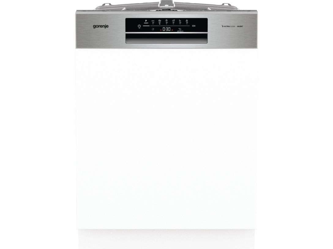 Gorenje 3838782723186 - Opvaskemaskine - Sort, Rustfrit stål