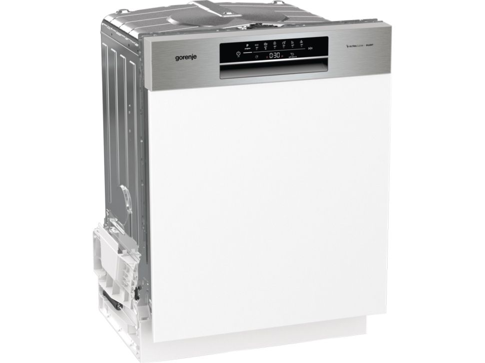 Gorenje 3838782723186 - Opvaskemaskine - Sort, Rustfrit stål