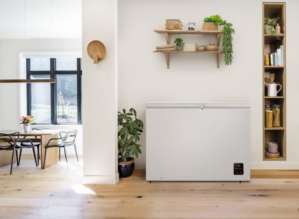 Gorenje G600 FH30EAW - Kumme - bredde: 111.4 cm - dybde: 63 cm - højde: 84.7 cm - 297 liter - Klasse E - hvid
