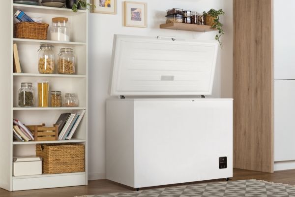 Gorenje G600 FH30EAW - Kumme - bredde: 111.4 cm - dybde: 63 cm - højde: 84.7 cm - 297 liter - Klasse E - hvid