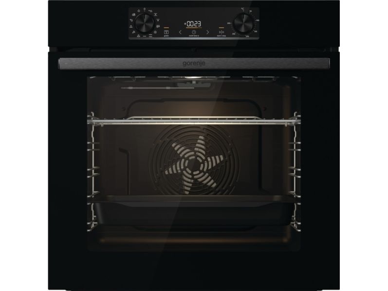Gorenje BO6737E02BG + GI6401BSC, Keramisk, 4 zone(s), Keramisk, Sort, Berøring, 59,5 cm
