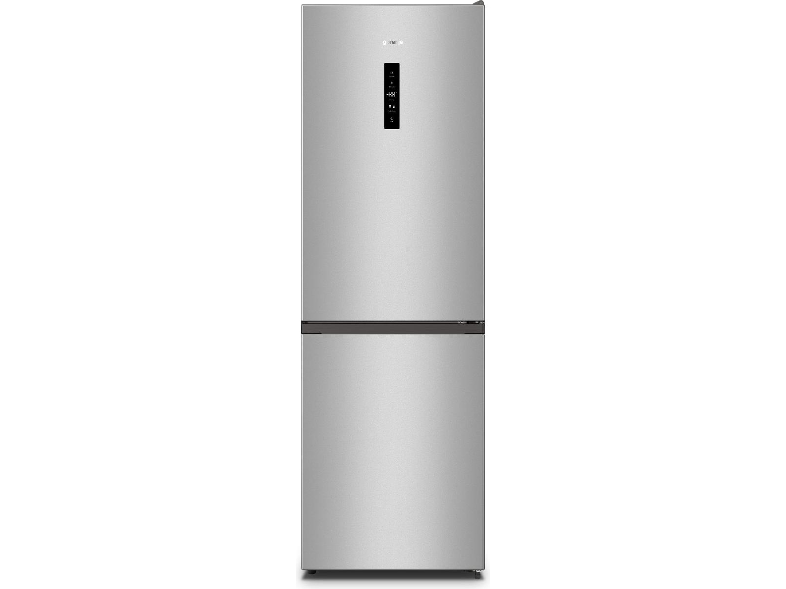 Gorenje Kombineret køl /frys NRK619CAXL4 SI, 304 L, SN-T, 6 kg/24t, C, Frisk zone, aflukke, Grå